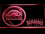 FREE Colorado Rockies (2) LED Sign - Red - TheLedHeroes