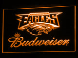 Philadelphia Eagles Budweiser LED Sign - Orange - TheLedHeroes