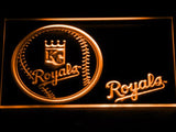 Kansas City Royals (3) LED Neon Sign Electrical - Orange - TheLedHeroes