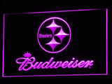 Pittsburgh Steelers Budweiser LED Neon Sign Electrical -  - TheLedHeroes