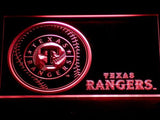 Texas Rangers (2) LED Neon Sign Electrical - Red - TheLedHeroes