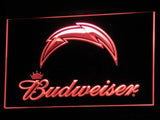 San Diego Chargers Budweiser LED Neon Sign Electrical - Red - TheLedHeroes