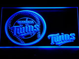 FREE Minnesota Twins (2) LED Sign - Blue - TheLedHeroes