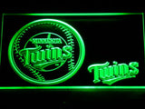 FREE Minnesota Twins (2) LED Sign - Green - TheLedHeroes