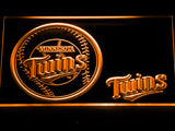 FREE Minnesota Twins (2) LED Sign - Orange - TheLedHeroes