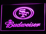 San Francisco 49ers Budweiser LED Neon Sign Electrical -  - TheLedHeroes