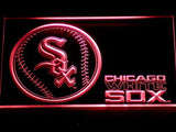 Chicago White Sox LED Neon Sign Electrical - Red - TheLedHeroes