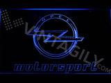 FREE Opel Motorsport LED Sign - Blue - TheLedHeroes