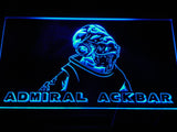 FREE Star Wars Admiral Ackbar LED Sign - Blue - TheLedHeroes