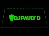 FREE DJ Pauly D LED Sign - Green - TheLedHeroes