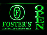 Foster Open LED Neon Sign Electrical - Green - TheLedHeroes