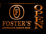 Foster Open LED Neon Sign Electrical - Orange - TheLedHeroes
