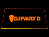 FREE DJ Pauly D LED Sign - Orange - TheLedHeroes