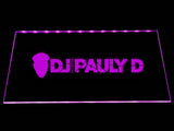 DJ Pauly D LED Neon Sign Electrical - Purple - TheLedHeroes