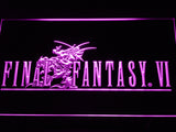 FREE Final Fantasy VI LED Sign - Purple - TheLedHeroes