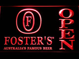 Foster Open LED Neon Sign USB - Red - TheLedHeroes