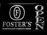 Foster Open LED Neon Sign USB - White - TheLedHeroes