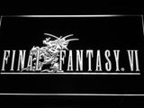 Final Fantasy VI LED Neon Sign USB - White - TheLedHeroes