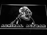 FREE Star Wars Admiral Ackbar LED Sign - White - TheLedHeroes
