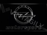 FREE Opel Motorsport LED Sign - White - TheLedHeroes