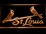 St. Louis Cardinals (3) LED Neon Sign Electrical - Orange - TheLedHeroes