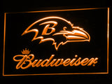 FREE Baltimore Ravens Budweiser LED Sign - Orange - TheLedHeroes