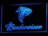 Atlanta Falcons Budweiser LED Neon Sign Electrical - Blue - TheLedHeroes