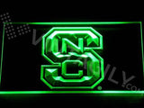 NC State Wolfpack LED Neon Sign Electrical - Green - TheLedHeroes
