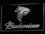 Atlanta Falcons Budweiser LED Neon Sign Electrical - White - TheLedHeroes