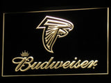 FREE Atlanta Falcons Budweiser LED Sign - Yellow - TheLedHeroes