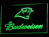 FREE Carolina Panthers Budweiser LED Sign - Green - TheLedHeroes