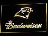 Carolina Panthers Budweiser LED Sign - Yellow - TheLedHeroes