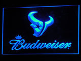 Houston Texans Budweiser LED Sign - Blue - TheLedHeroes