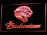 Jacksonville Jaguars Budweiser LED Sign - Red - TheLedHeroes