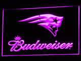 FREE New England Patriots Budweiser LED Sign - Purple - TheLedHeroes