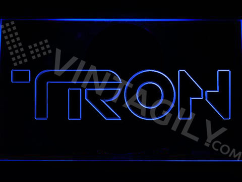 FREE Tron  LED Sign - Blue - TheLedHeroes