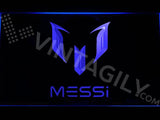 Lionel Messi LED Neon Sign USB - Blue - TheLedHeroes