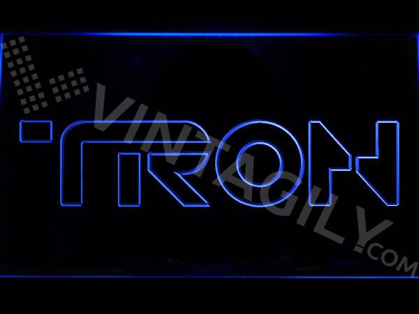 Tron  LED Neon Sign USB - Blue - TheLedHeroes