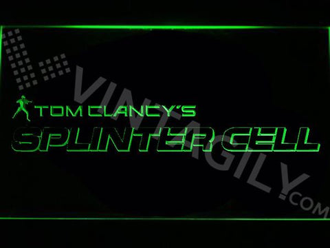 Tom Clancy's Splinter Cell LED Neon Sign USB - Green - TheLedHeroes