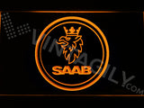 Saab 3 LED Sign - Orange - TheLedHeroes