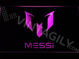 Lionel Messi LED Neon Sign USB - Purple - TheLedHeroes