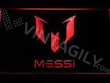 Lionel Messi LED Neon Sign USB - Red - TheLedHeroes