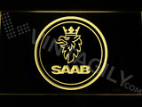Saab 3 LED Sign - Yellow - TheLedHeroes