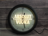 Absolut Vodka LED Wall Clock -  - TheLedHeroes