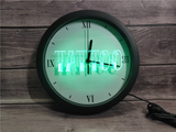 Tattoo LED Wall Clock -  - TheLedHeroes