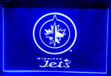 Winnipeg Jets LED Neon Sign USB - Blue - TheLedHeroes