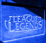 League of Legends (2) LED Sign - Blue - TheLedHeroes