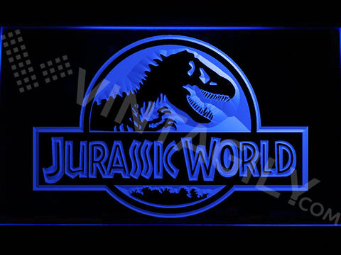 FREE Jurrasic World LED Sign - Blue - TheLedHeroes