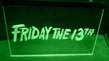Friday The 13th (2) LED Neon Sign USB - Green - TheLedHeroes