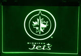 Winnipeg Jets LED Neon Sign USB - Green - TheLedHeroes